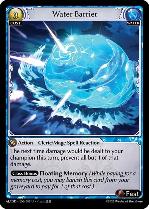 Water Barrier #83 – Alchemical Revolution Starter Decks