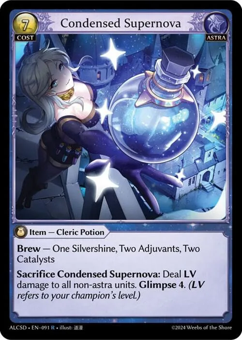 Condensed Supernova #91 – Alchemical Revolution Starter Decks