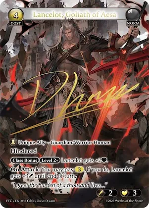 Lancelot, Goliath of Aesa (CSR) #37 – Fractured Crown