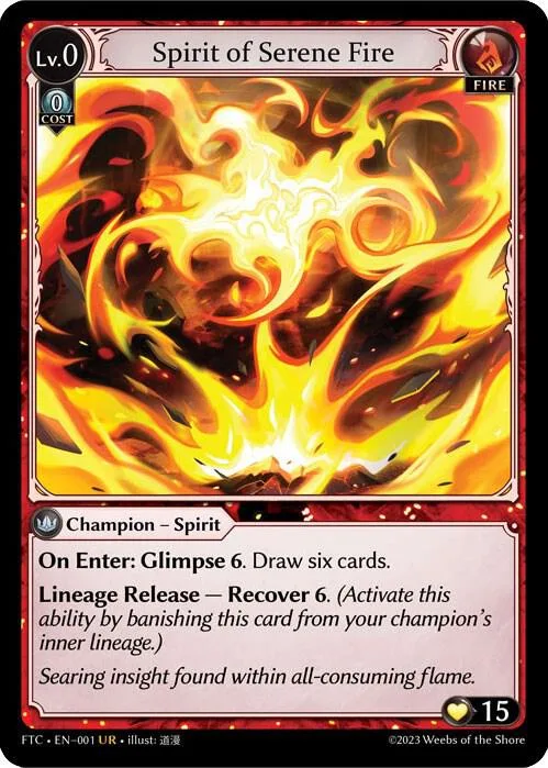 Spirit of Serene Fire #1 – Fractured Crown