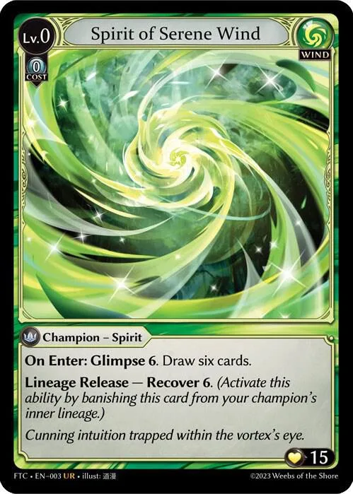 Spirit of Serene Wind #3 – Fractured Crown