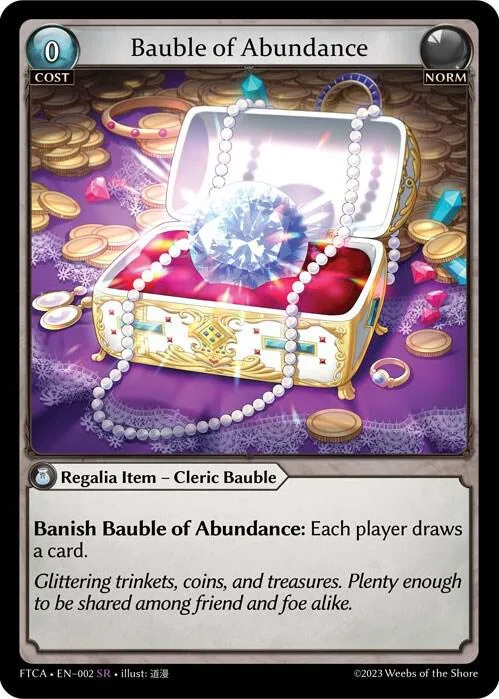 Bauble of Abundance #2 – Fractured Crown