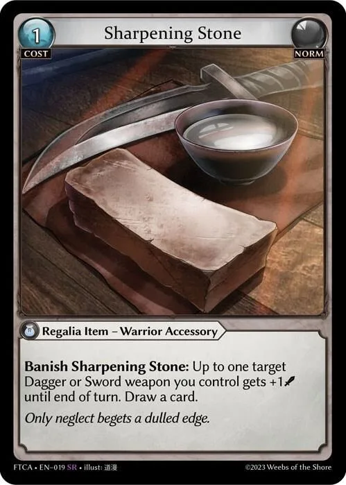 Sharpening Stone #19 – Fractured Crown