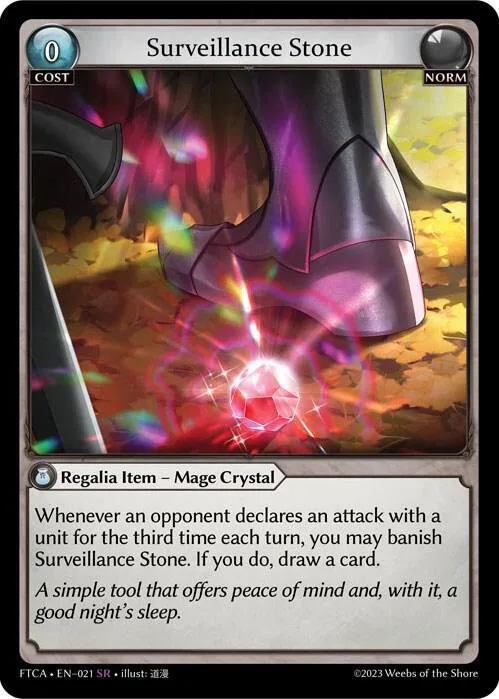 Surveillance Stone #21 – Fractured Crown