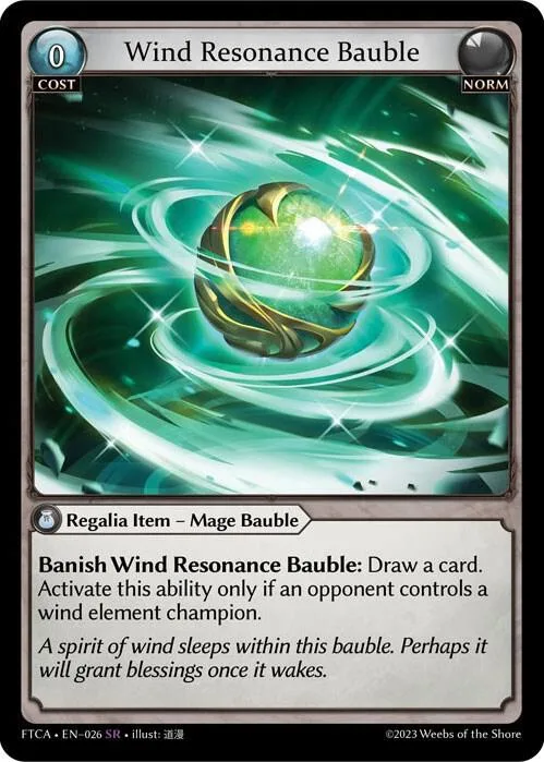 Wind Resonance Bauble #26 – Fractured Crown
