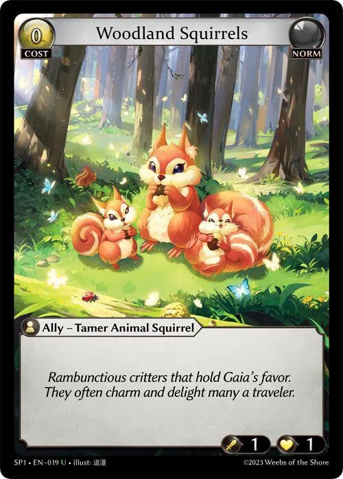 Woodland Squirrels #19 – Supporter Pack 1