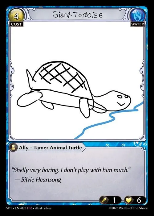 Giant Tortoise #23 – Supporter Pack 1
