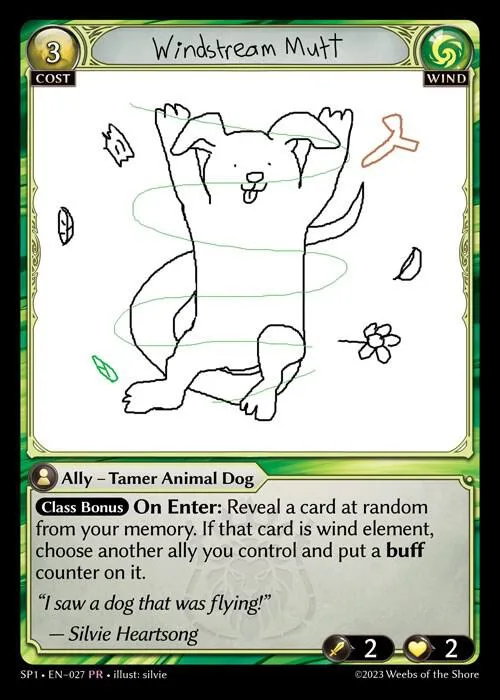 Windstream Mutt #27 – Supporter Pack 1
