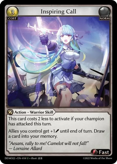 Inspiring Call #14 – 2022 Demo Deck
