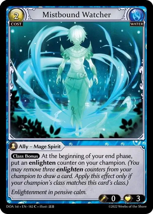 Mistbound Watcher #182 – Dawn of Ashes 1st Edition