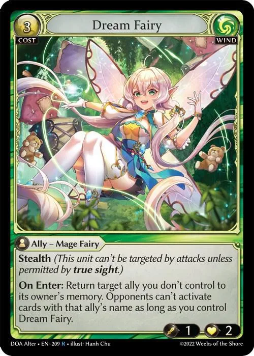 Dream Fairy #209 – Dawn of Ashes Alter Edition