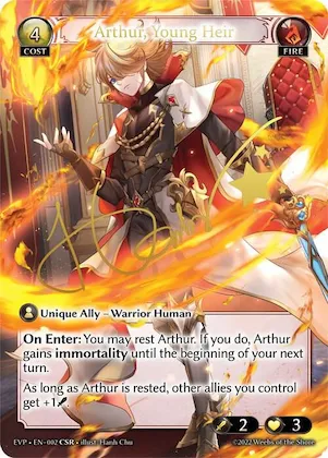 Arthur, Young Heir #2 – Dawn of Ashes Event Pack