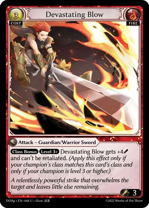 Devastating Blow #68 – Dawn of Ashes Prelude