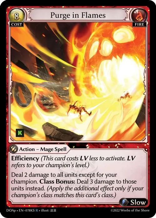 Purge in Flames (KS) #78ks – Dawn of Ashes Prelude