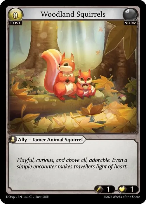 Woodland Squirrels #63 – Dawn of Ashes Prelude