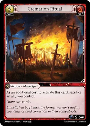 Cremation Ritual #66 – Dawn of Ashes Starter Decks