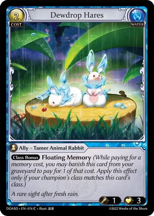 Dewdrop Hares #76 – Dawn of Ashes Starter Decks