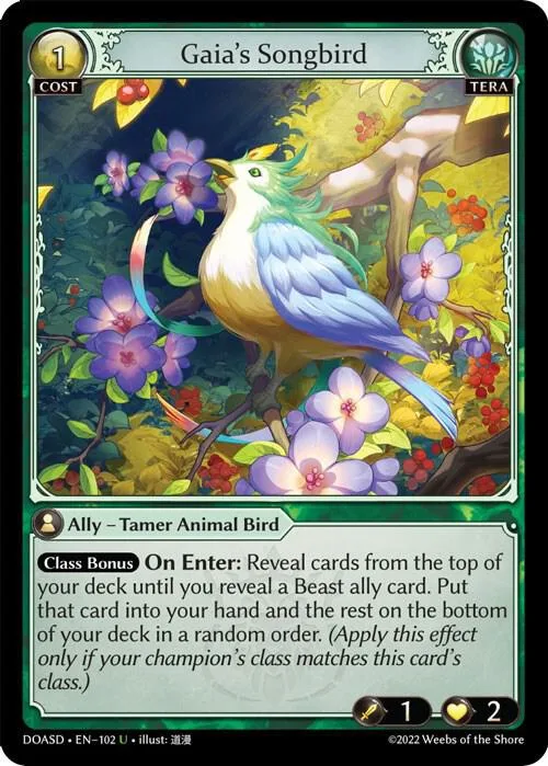 Gaia's Songbird #102 – Dawn of Ashes Starter Decks