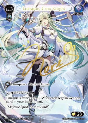 Lorraine, Crux Knight (CSR) #6 – Dawn of Ashes Starter Decks