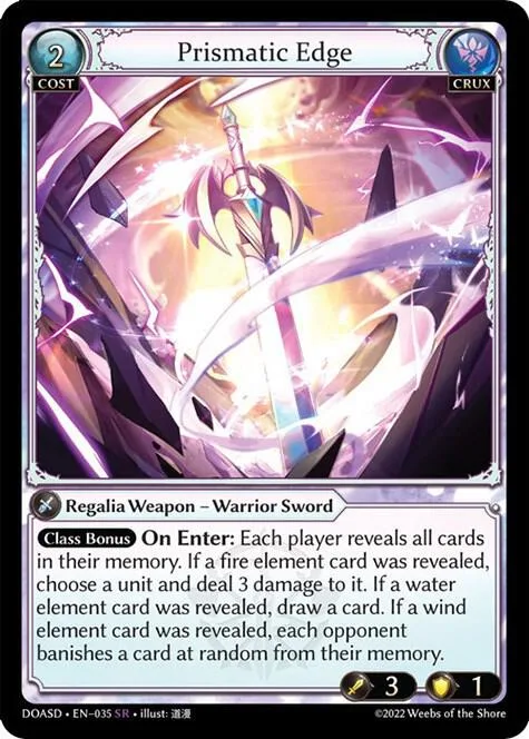 Prismatic Edge #35 – Dawn of Ashes Starter Decks