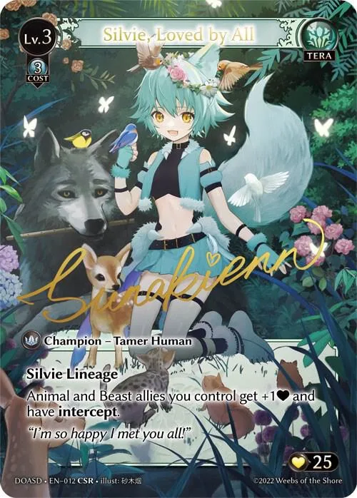 Silvie, Loved by All (CSR) #12 – Dawn of Ashes Starter Decks