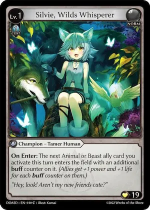 Silvie, Wilds Whisperer #10 – Dawn of Ashes Starter Decks