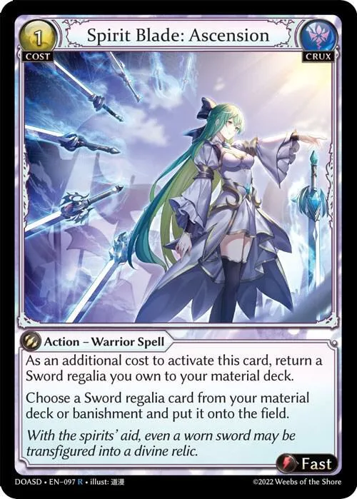 Spirit Blade: Ascension #97 – Dawn of Ashes Starter Decks