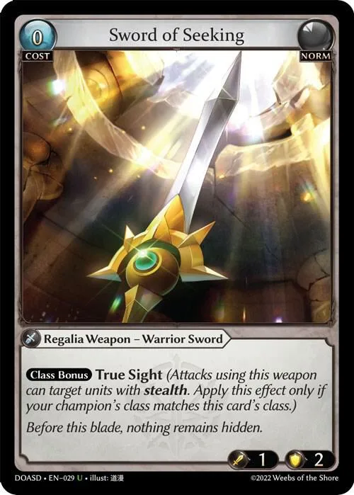 Sword of Seeking #29 – Dawn of Ashes Starter Decks