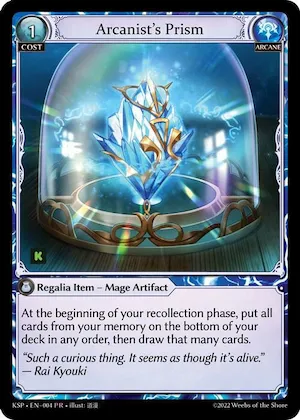 Arcanist's Prism #4 – Kickstarter Promotional Cards