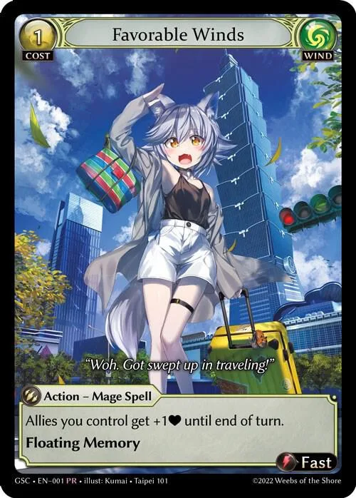 Favorable Winds #1 – Promotional Cards