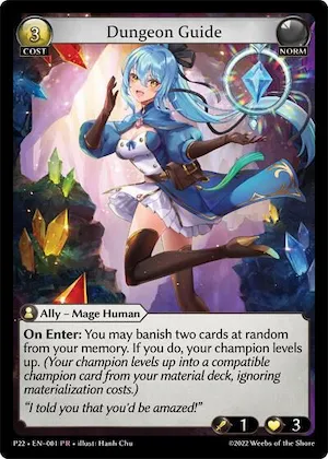 Dungeon Guide #1 – Promotional Cards