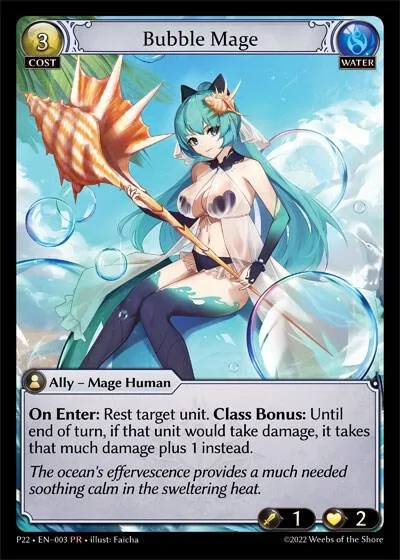 Bubble Mage #3 – Promotional Cards