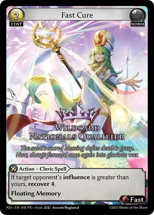 Fast Cure #18 – Promotional Cards