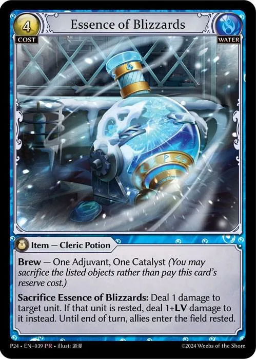 Essence of Blizzards #39 – Promotional Cards