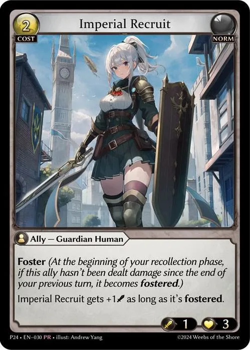 Imperial Recruit #30 – Promotional Cards