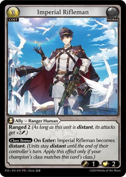 Imperial Rifleman #31 – Promotional Cards