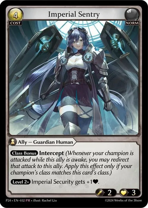 Imperial Sentry #32 – Promotional Cards