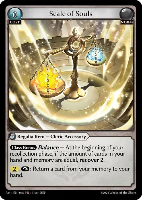 Scale of Souls #15 – Promotional Cards