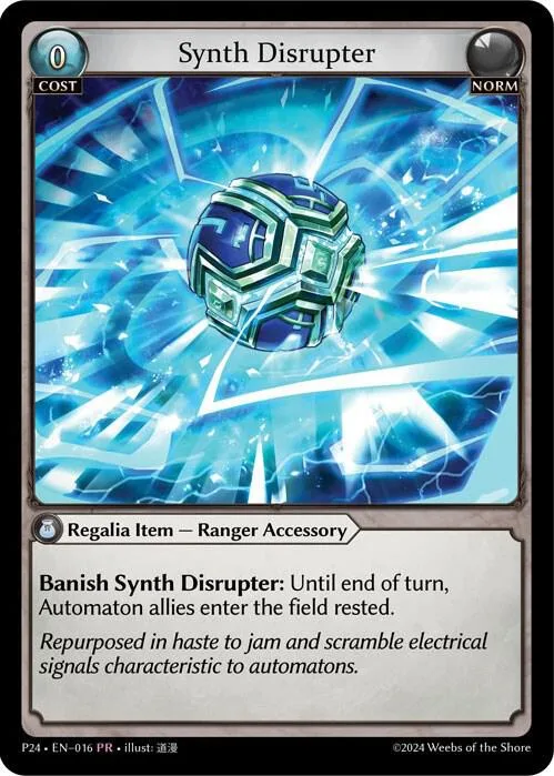 Synth Disrupter #16 – Promotional Cards