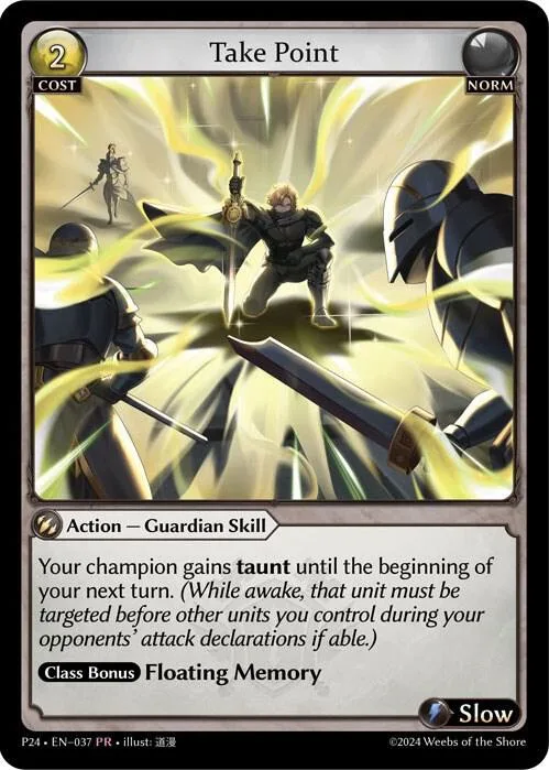 Take Point #37 – Promotional Cards