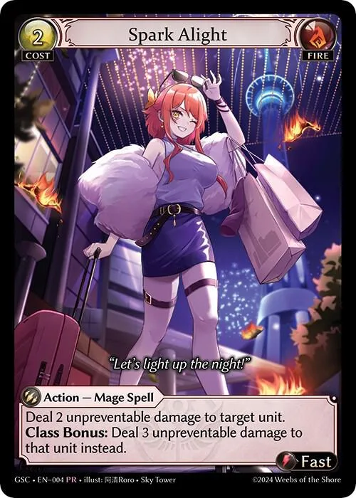 Spark Alight #4 – Promotional Cards