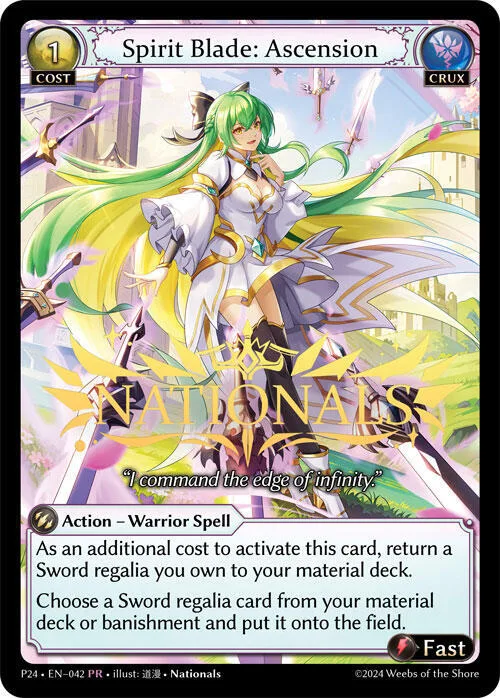 Spirit Blade: Ascension #42 – Promotional Cards