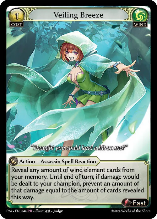 Veiling Breeze #44 – Promotional Cards