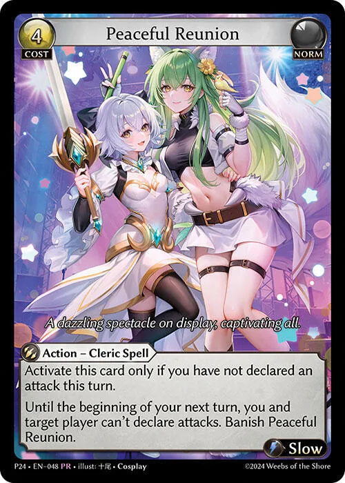 Peaceful Reunion #48 – Promotional Cards