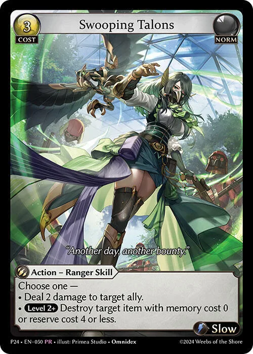 Swooping Talons #50 – Promotional Cards