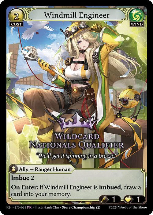 Windmill Engineer #61 – Promotional Cards