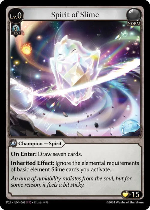 Spirit of Slime #68 – Promotional Cards