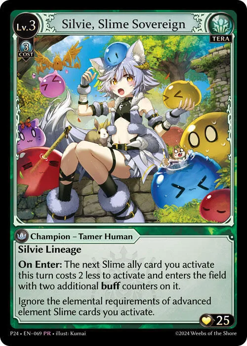 Silvie, Slime Sovereign #69 – Promotional Cards