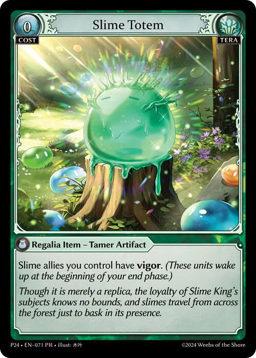 Slime Totem #71 – Promotional Cards