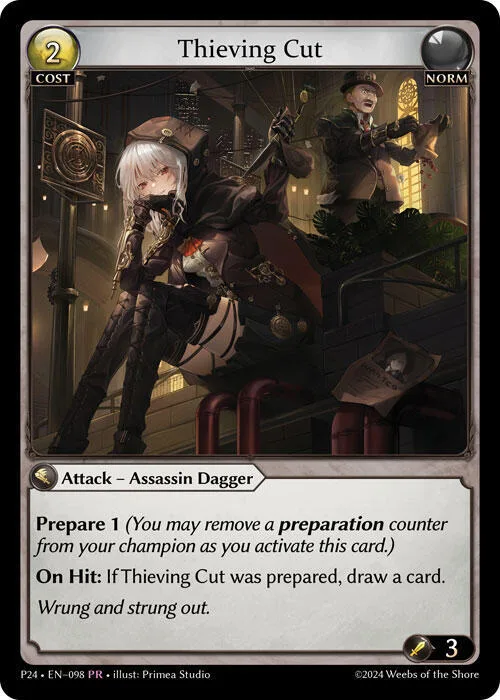 Thieving Cut #98 – Promotional Cards